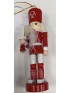 NUTCRACKER RED AND WHITE WITH A SWORD  